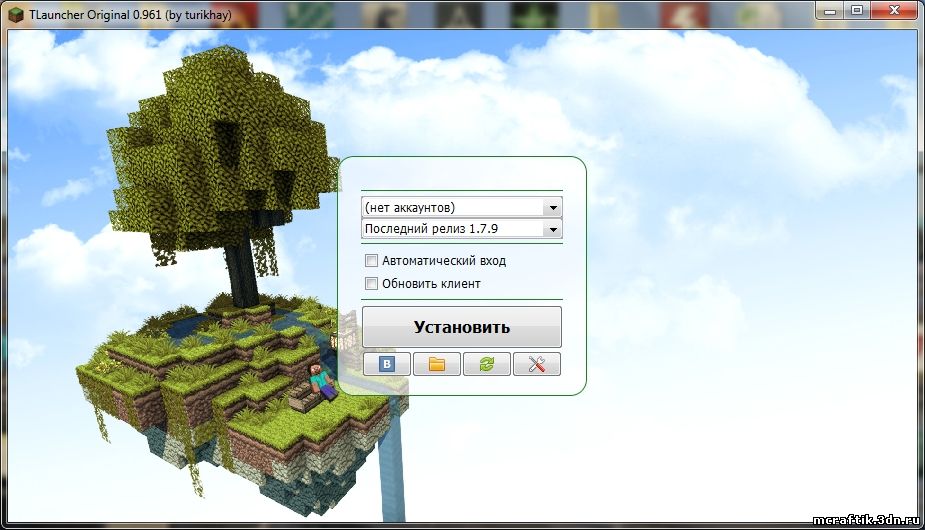 Launcher Minecraft 1.7....